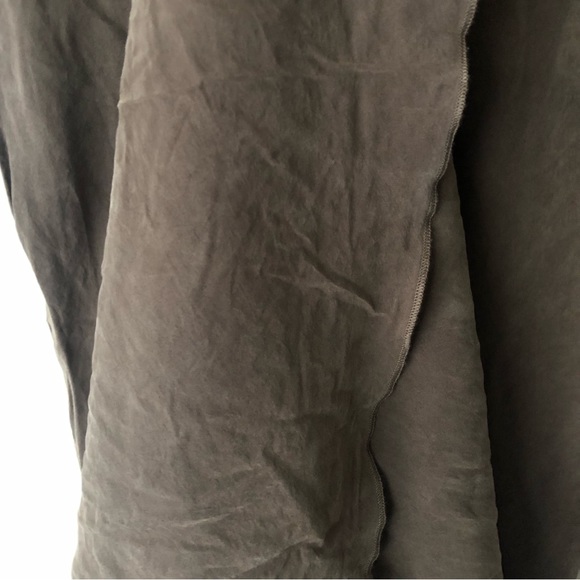 OZMA Anaise Maxi Slip Dress Cupro in Tobacco Size Large - Picture 12 of 15